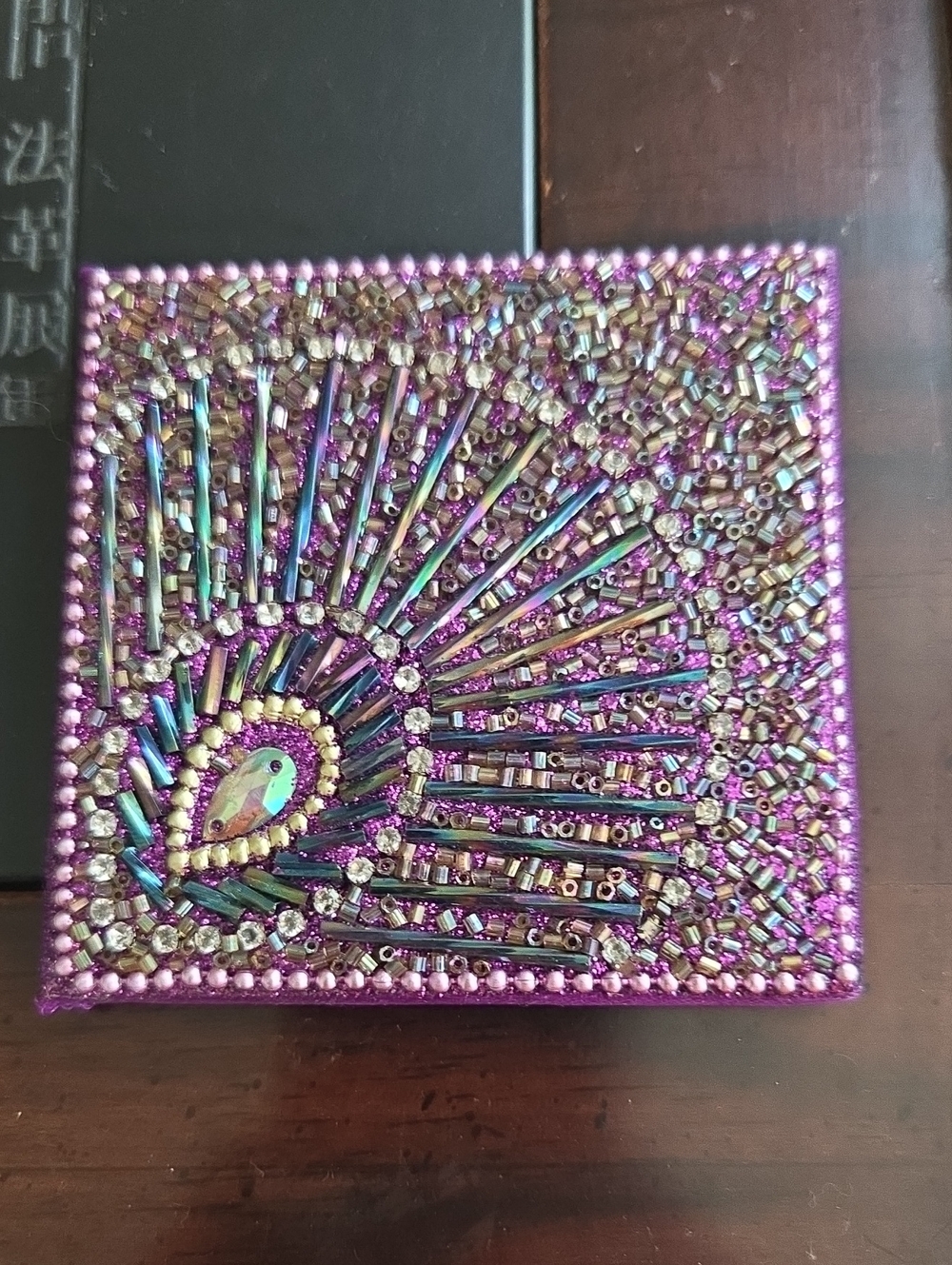 Embellished Artisan Purple Small Note PAD
